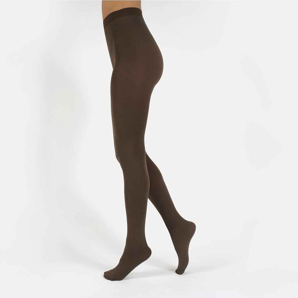 Cashmere Wool Tights - Walnut - re - souL