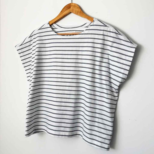 Chérie Tee - White/Black - re - souL