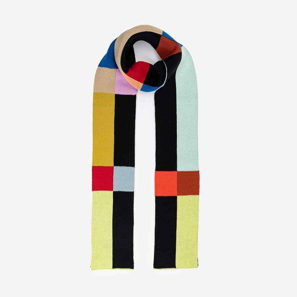 Chroma Skinny Scarf - Black - re - souL