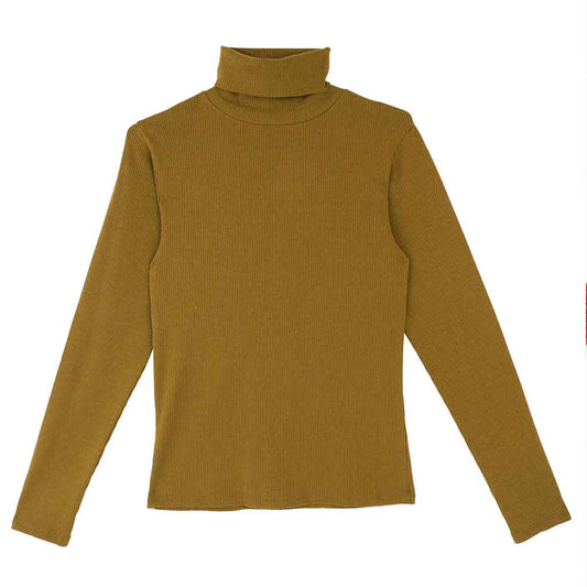 Cillian Turtleneck Top - Avocado Green - re - souL