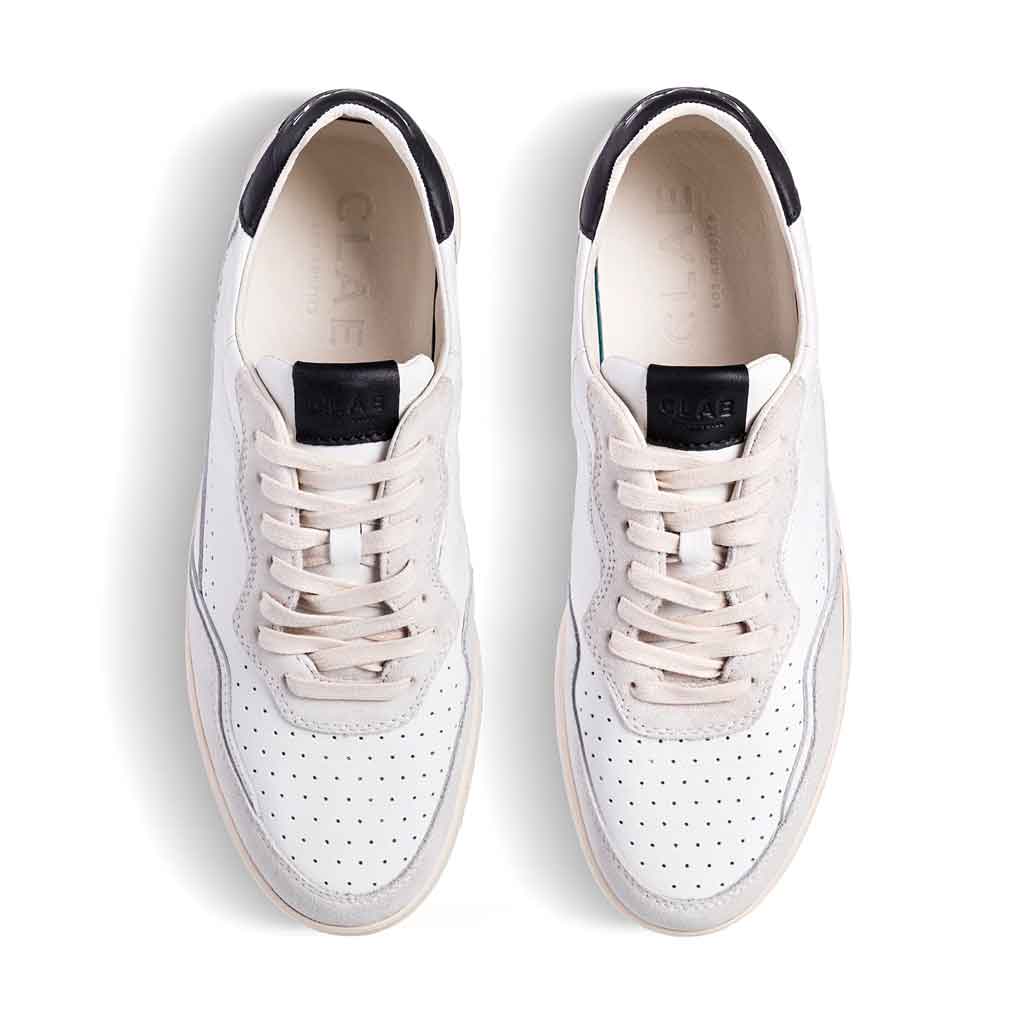 Clae Haywood Sneaker for Men - White/Black Multi - re-souL