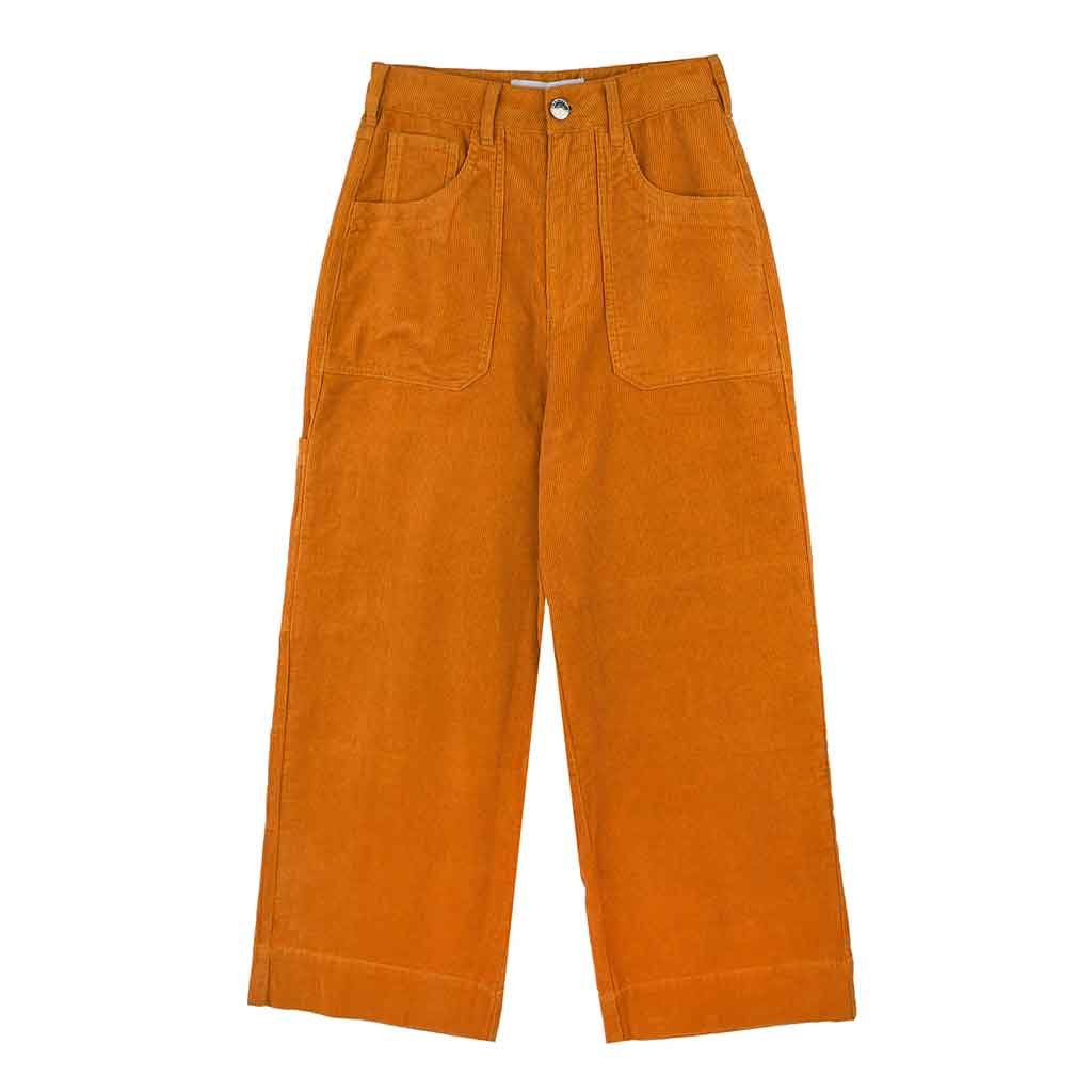 Corduroy Carpenter Pants - Mustard - re - souL