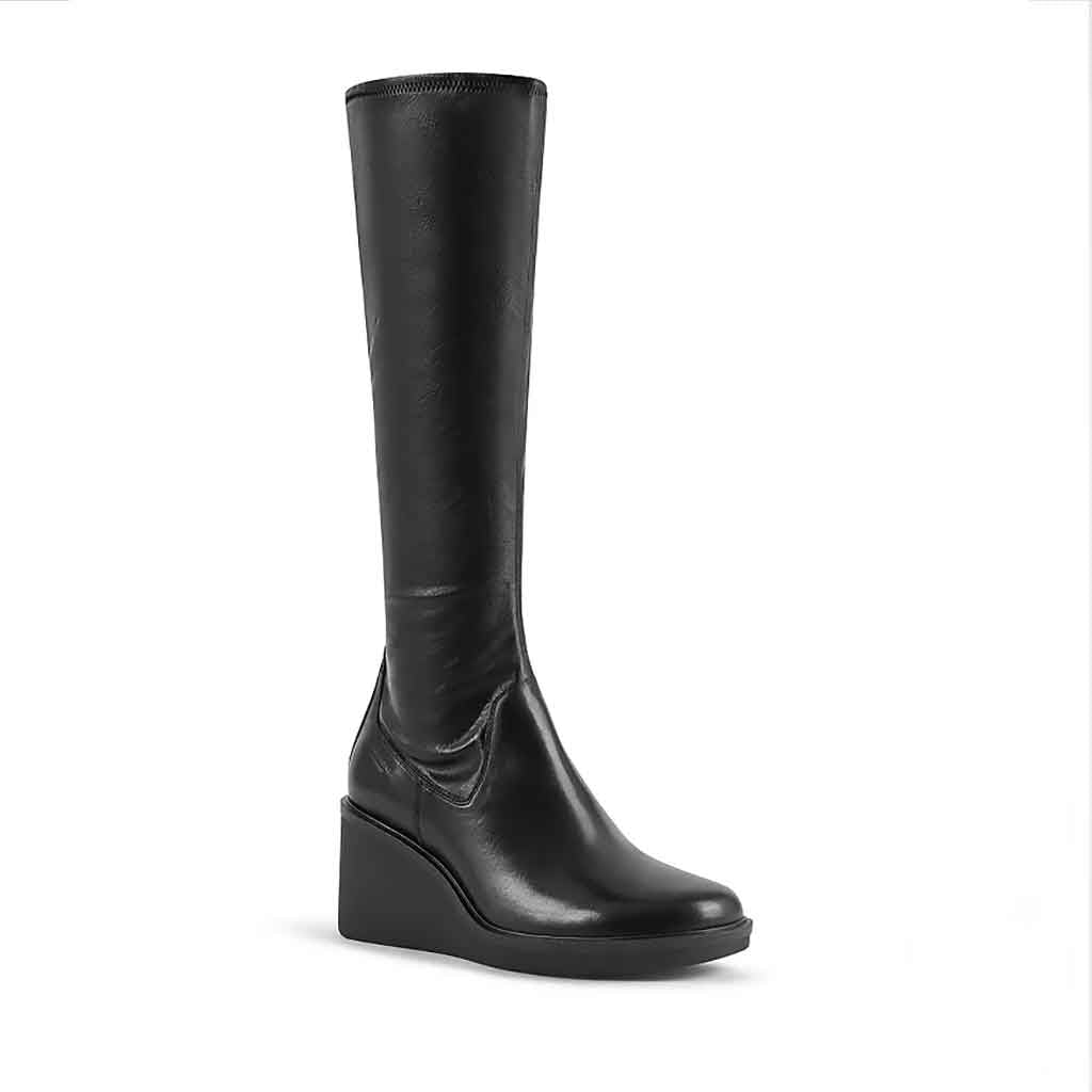 Deena Black Stretch Boot - re - souL