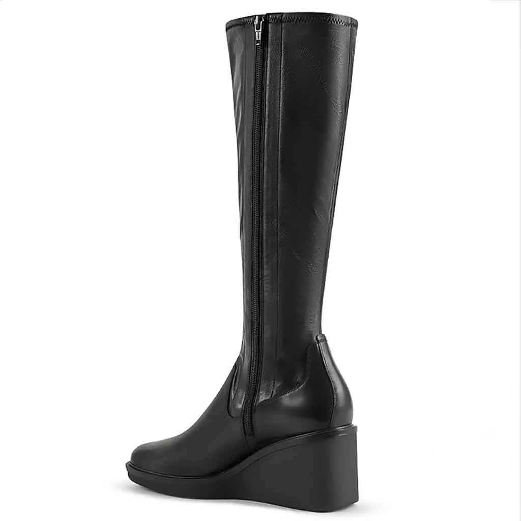 Deena Black Stretch Boot - re - souL