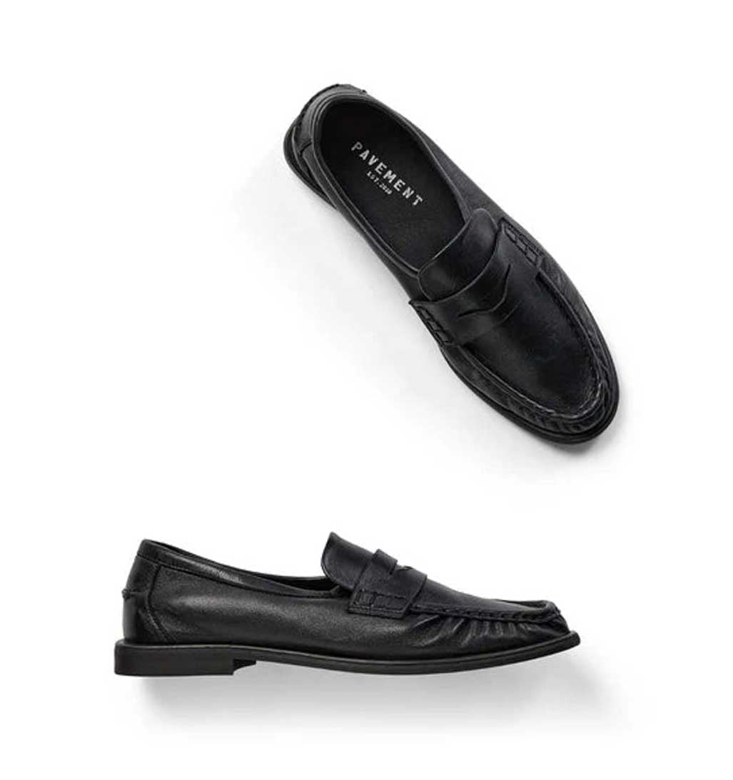 Elmira Loafer - Black - re-souL