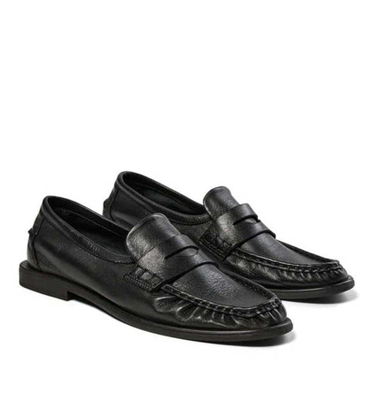 Elmira Loafer - Black - re-souL