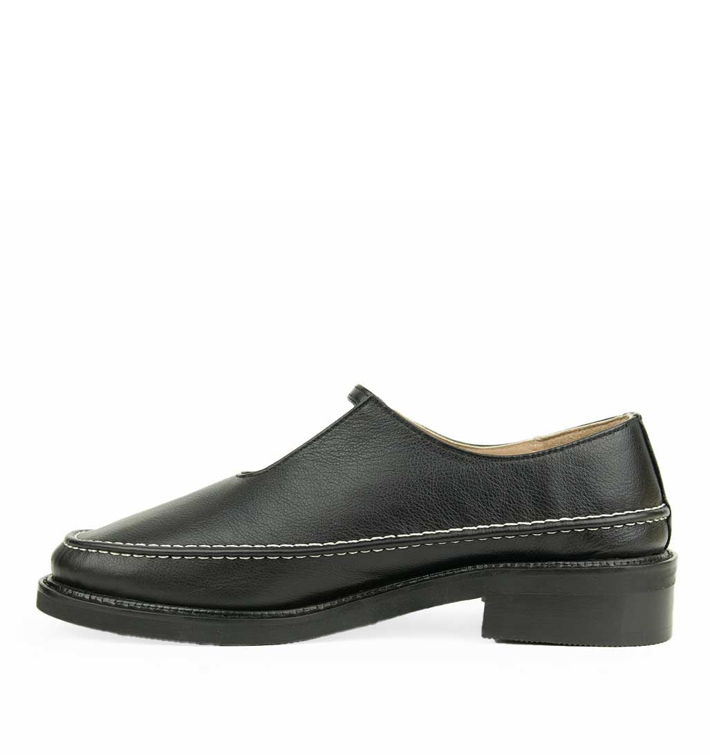 Elsie Tailored Shoe - Black - re-souL