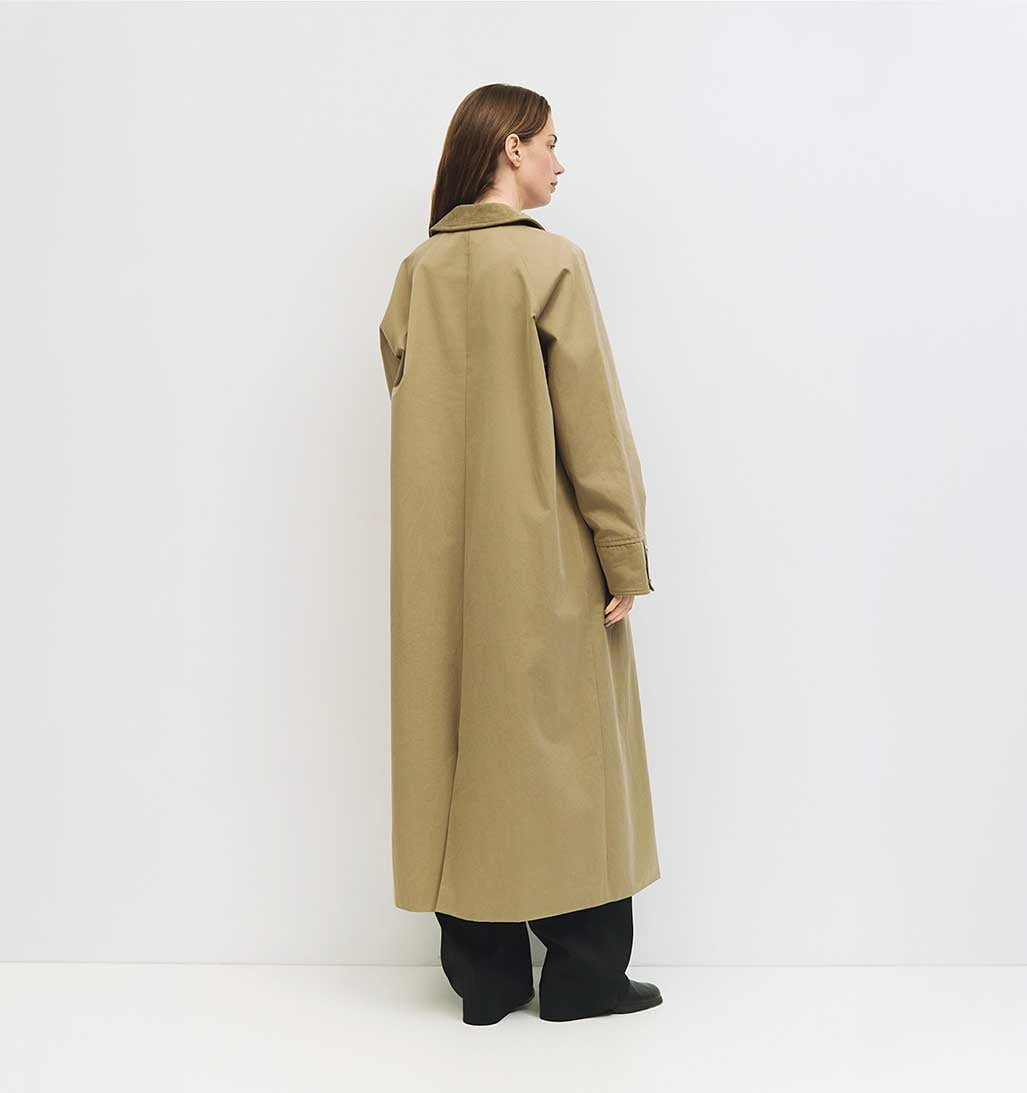 Emilie Coat - Khaki - re - souL