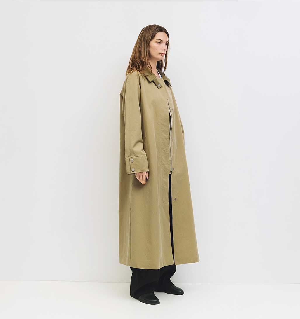 Emilie Coat - Khaki - re - souL