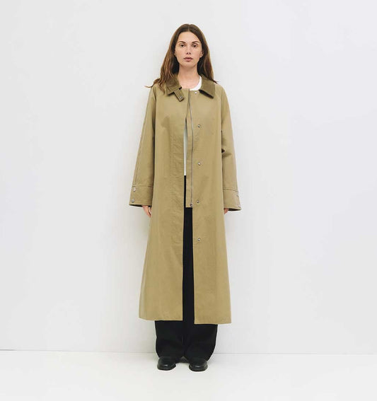 Emilie Coat - Khaki - re - souL