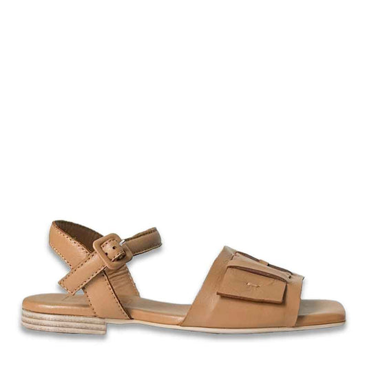 Erdem Flat Woven Sandal - Camel - re - souL