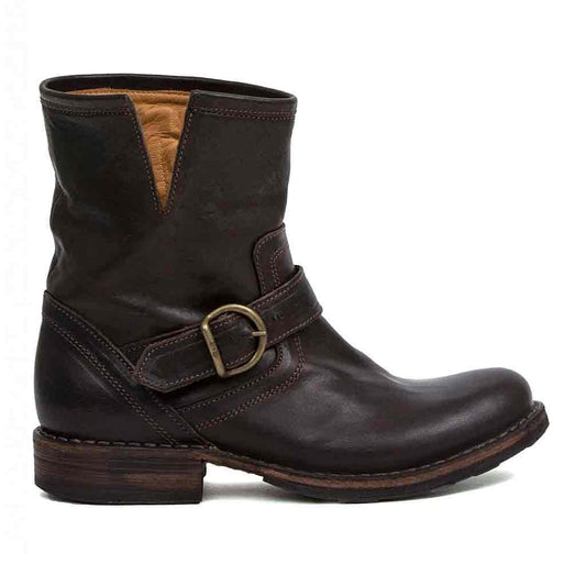 F+B Eli Buckle Boot - Dark Brown - re - souL