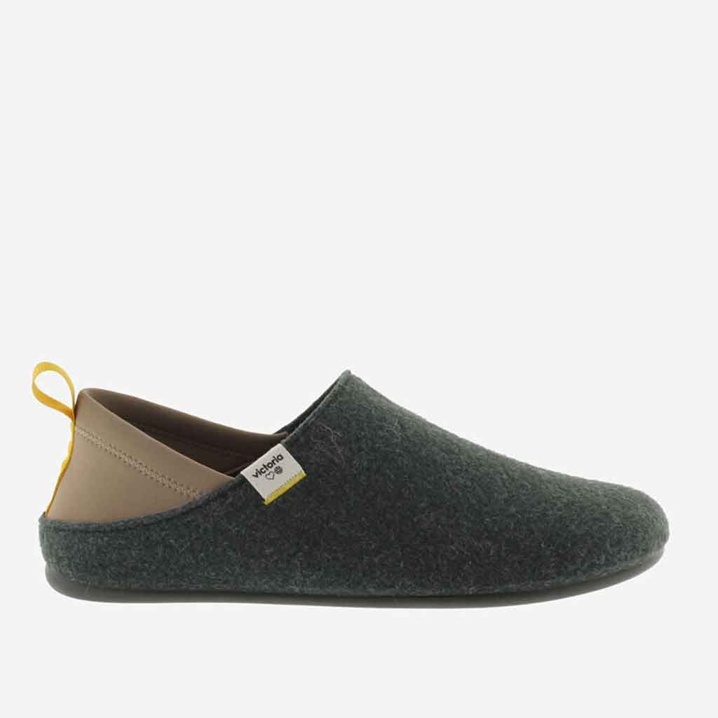 Felt Slipper for Men - Forest Green - re - souL