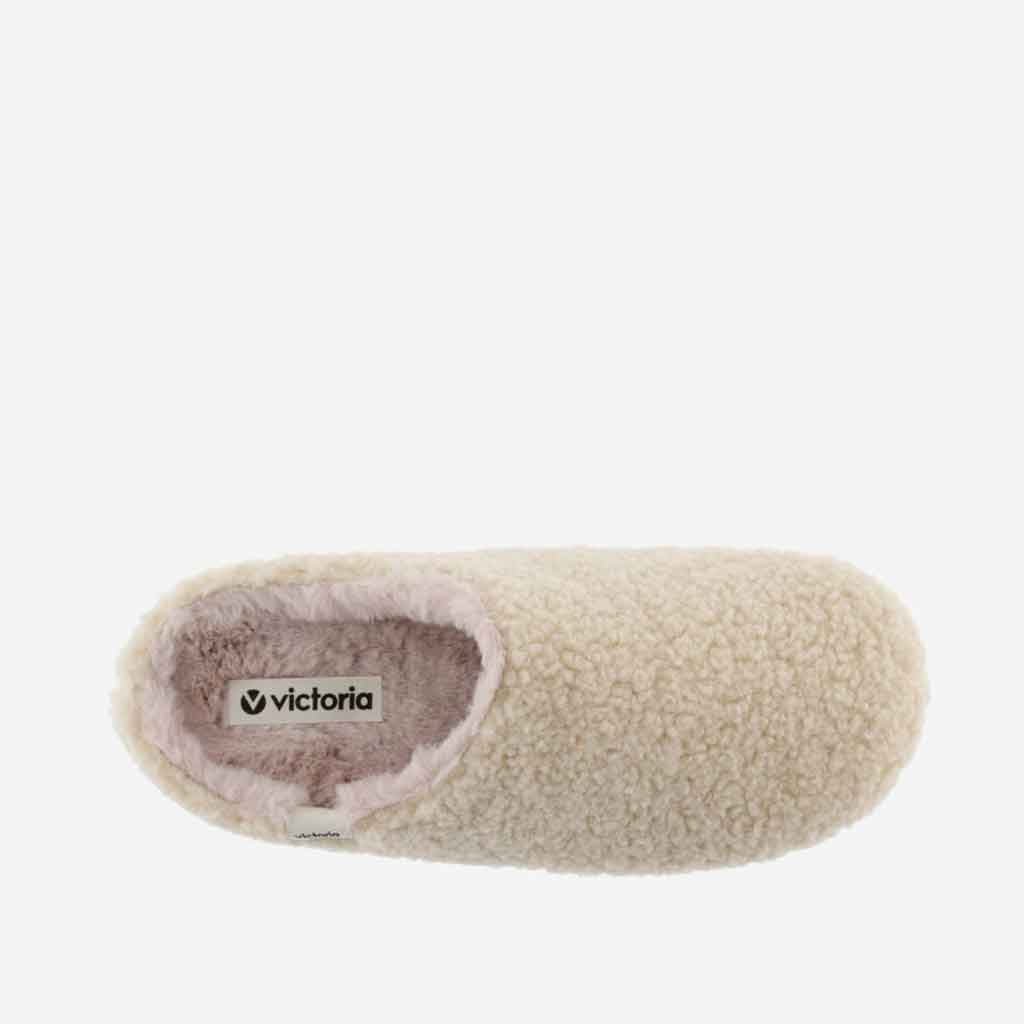 Fleece Slipper - Beige - re - souL