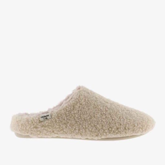 Fleece Slipper - Beige - re - souL