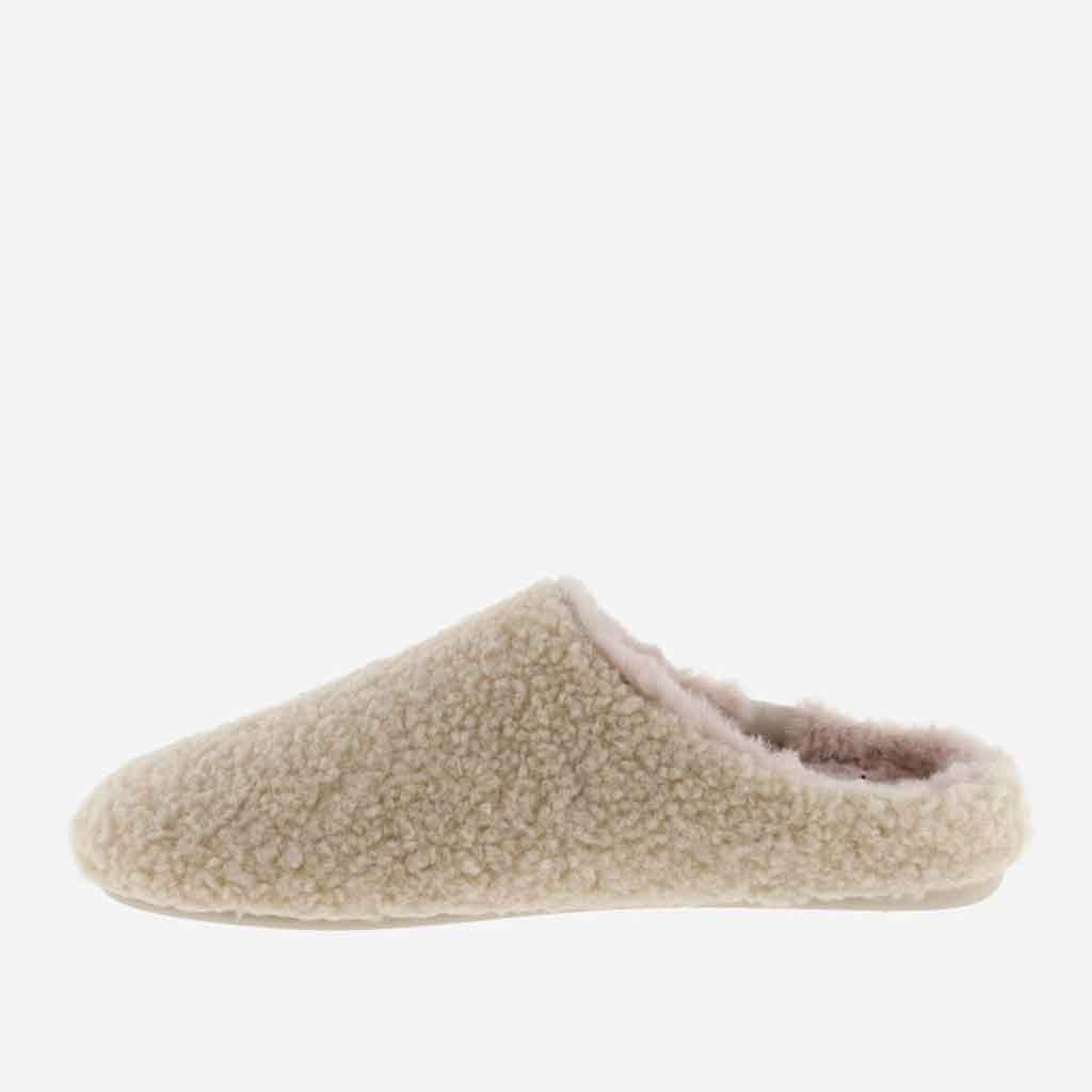 Fleece Slipper - Beige - re - souL