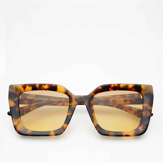 Freyrs Coco Square Sunglasses - Light Tortoise - re - souL