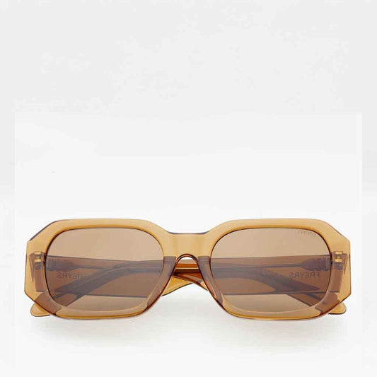 Freyrs Onyx Rectangular Sunglasses - Brown - re - souL