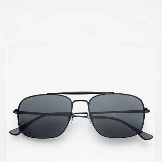 Freyrs Raymond Wire Sunglasses - Black - re - souL