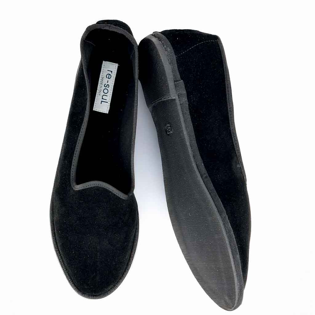 Friulana Slipper - Black - re - souL