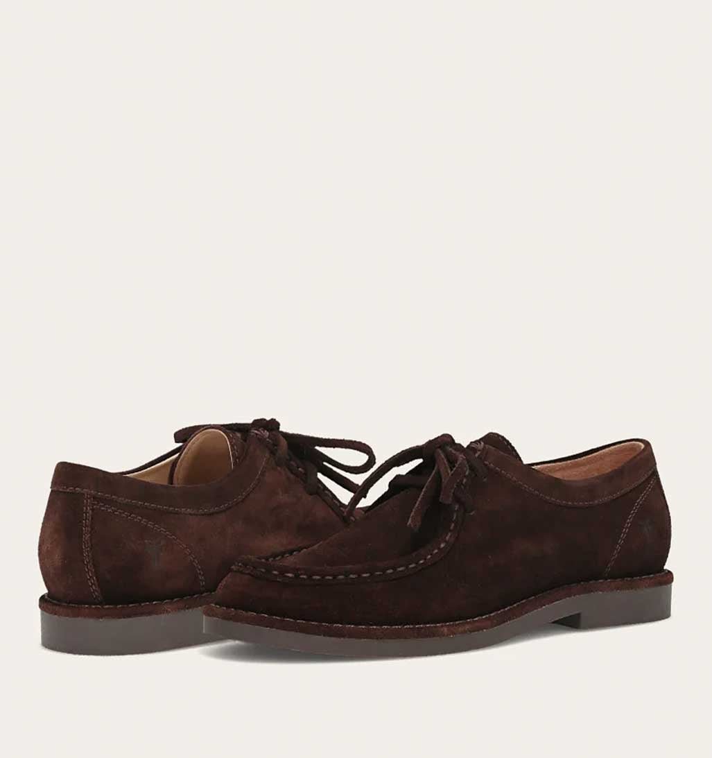 Frye Harper Wallaby - Chocolate - re-souL