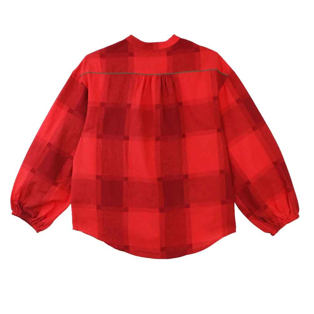 Gale Pocket Shirt - Red Gingham - re - souL