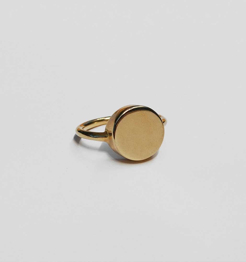 Gemma Ring Brass - re - souL