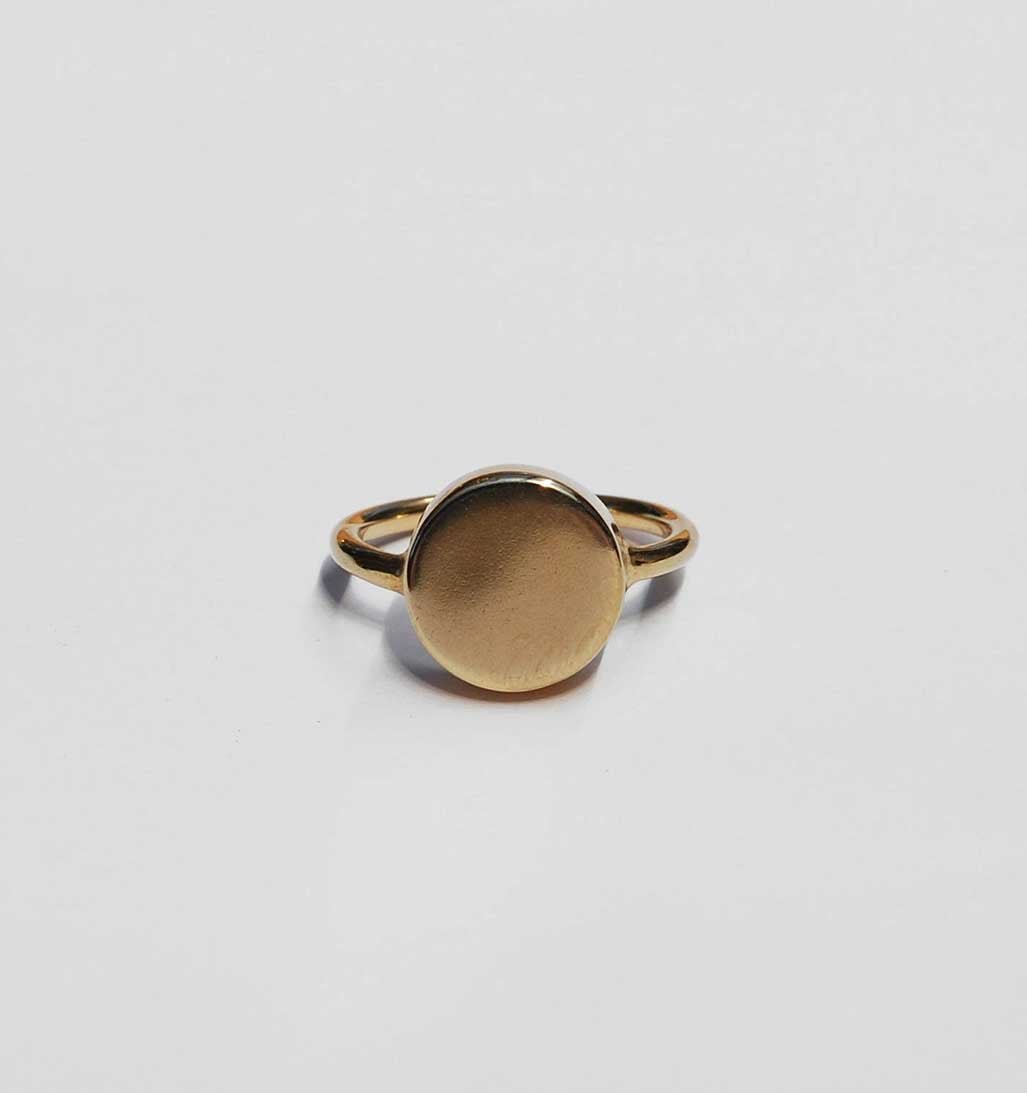 Gemma Ring Brass - re - souL