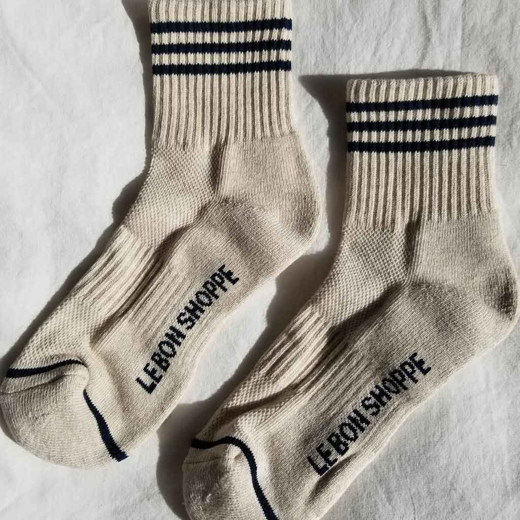 Girlfriend Socks - Oatmeal - re - souL