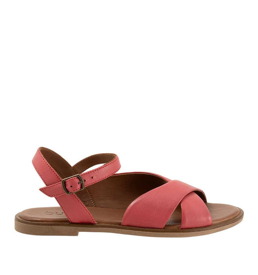 Harmony Criss Cross Sandal - Red - re - souL