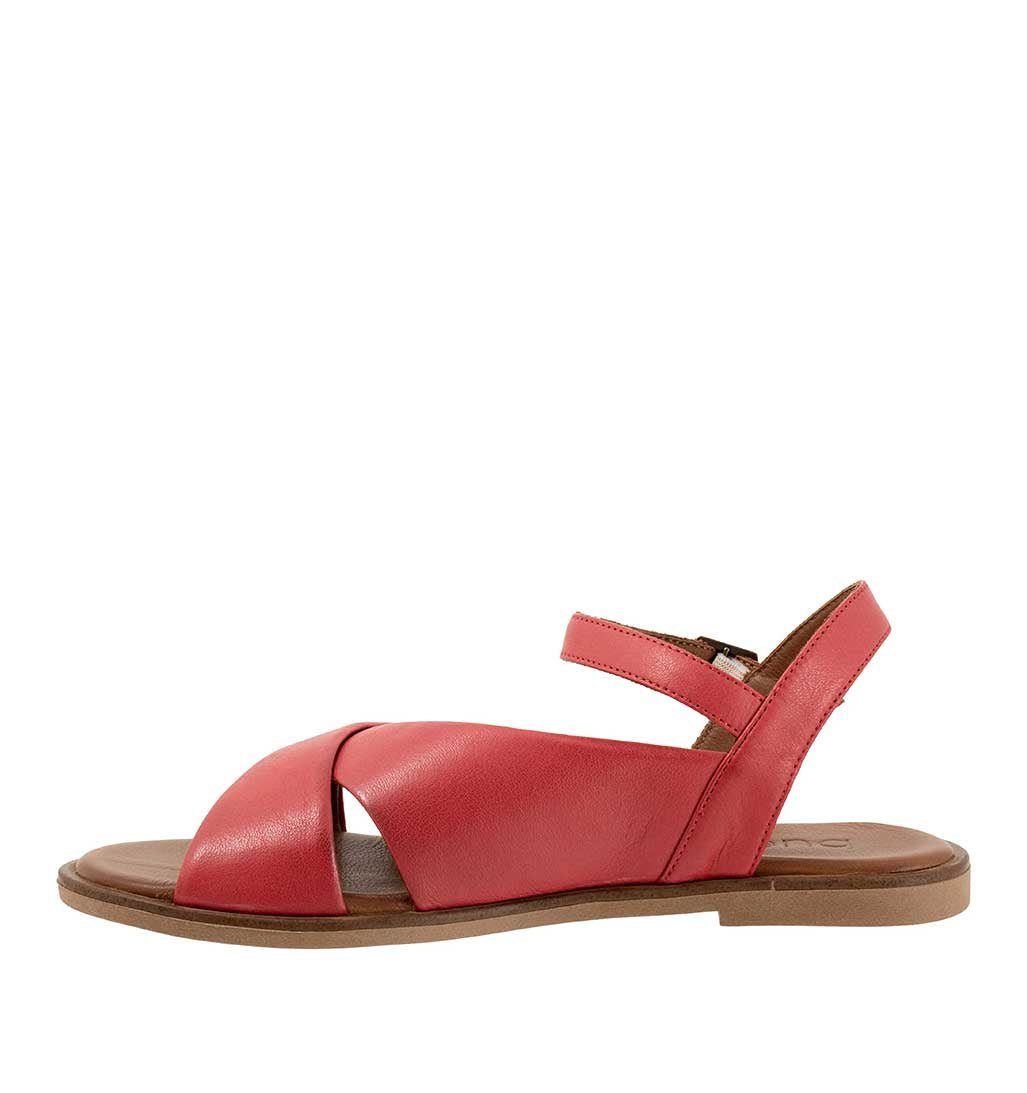 Harmony Criss Cross Sandal - Red - re - souL
