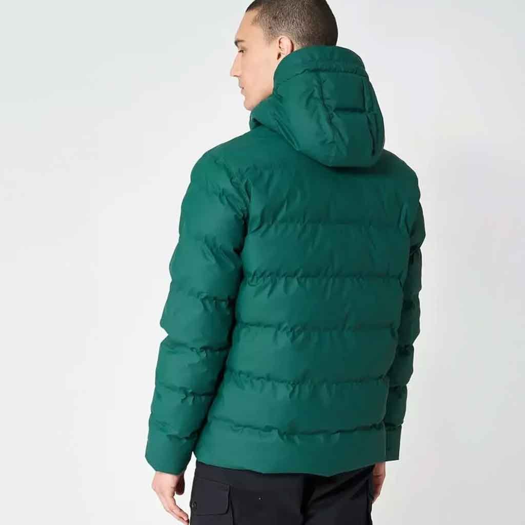 Hrom Quilted Waterproof Coat - Rainforest - re - souL