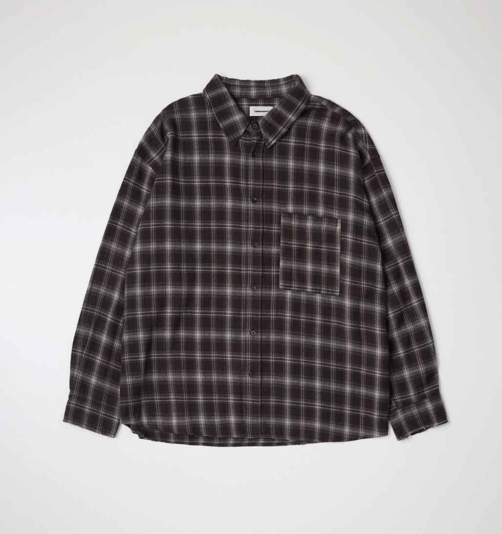 Hugo Button Down Shirt - Brown Plaid - re - souL