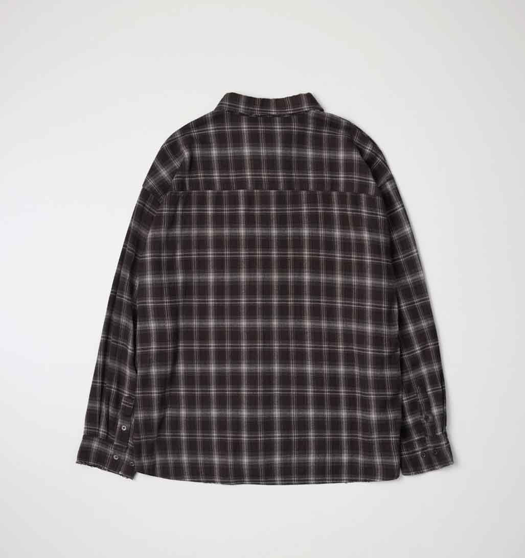 Hugo Button Down Shirt - Brown Plaid - re - souL