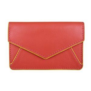 ili New York Card Holder Coral/Sunshine - re - souL