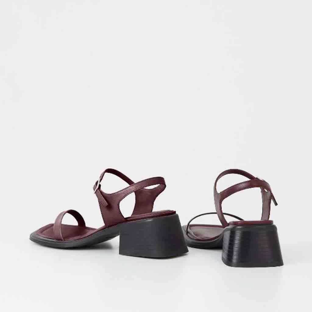 Ines Sandal - Cherry - re - souL