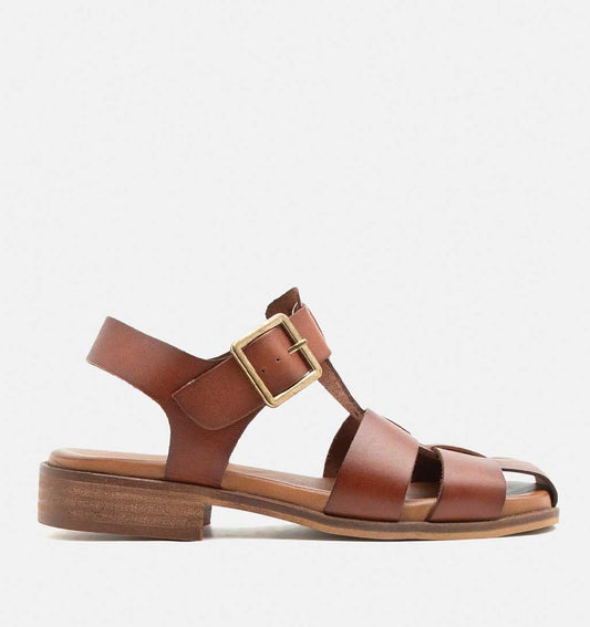 Irena Fisherman Sandal - Tan - re - souL