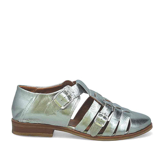 Ivanna Fisherman Sandal - Pewter - re - souL