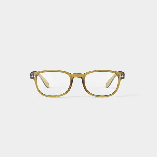 IZIPIZI #B Reading Glasses  - Golden Green - re-souL