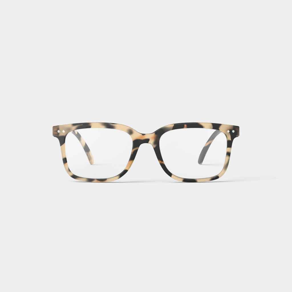 IZIPIZI #L Reading Glasses - Light Tortoise - re-souL