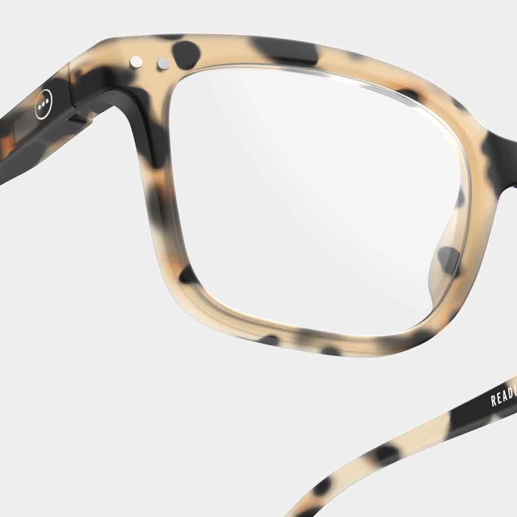 IZIPIZI #L Reading Glasses - Light Tortoise - re-souL