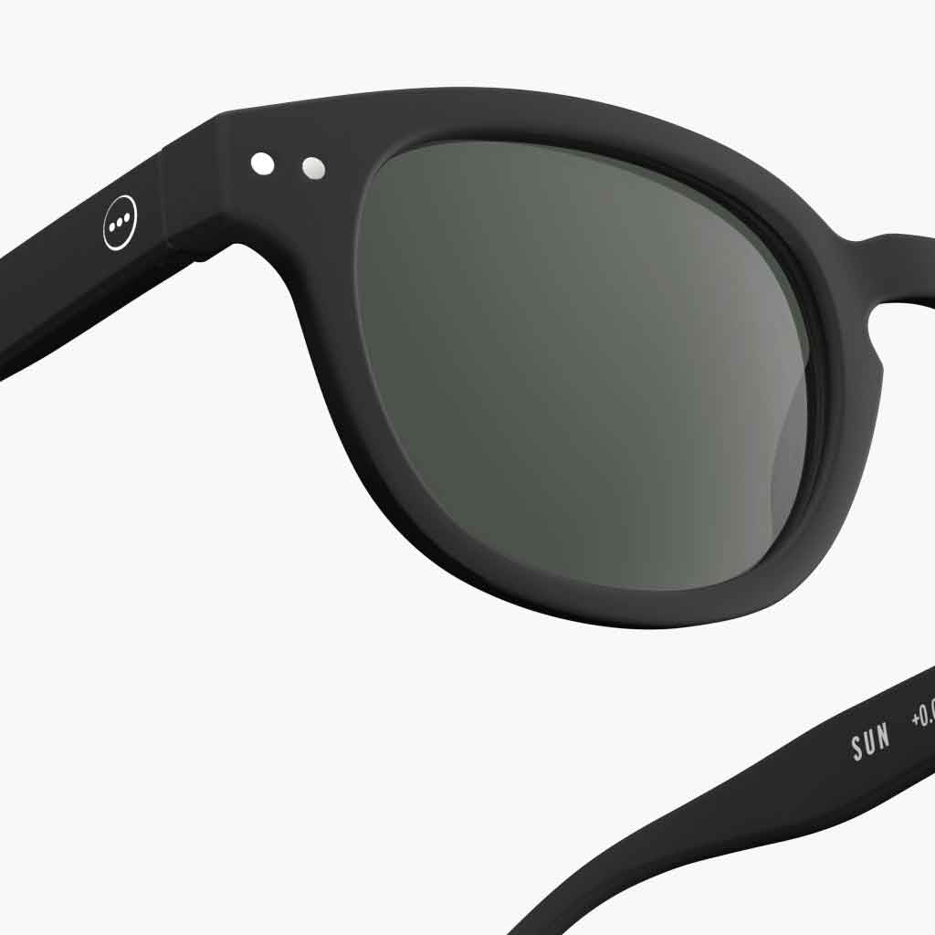 IZIPIZI Reading Sunglasses #C - Black - re - souL