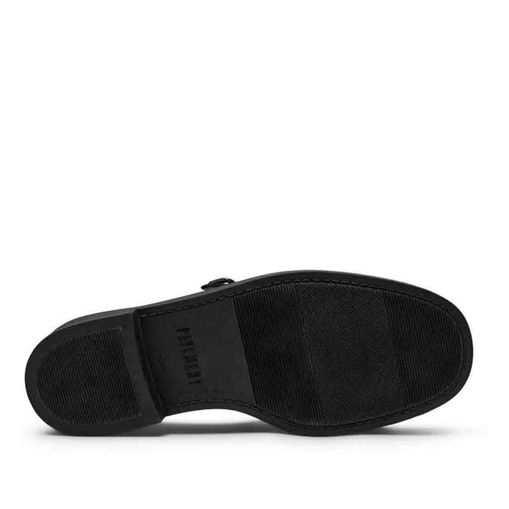 Jamila T - Strap Loafer - Black - re - souL