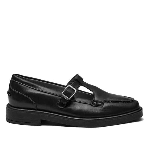 Jamila T - Strap Loafer - Black - re - souL