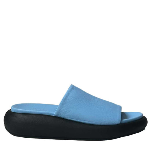 July Summer Slide Sandal - Blue - re - souL