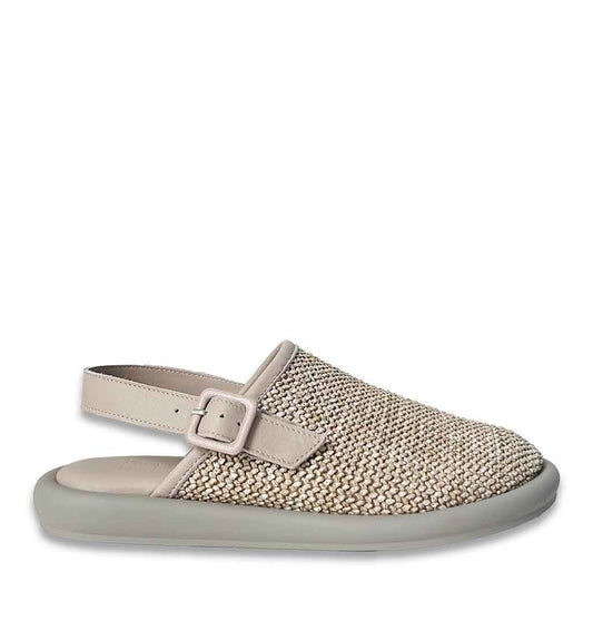 Keten Linen Clog - Grey - re - souL