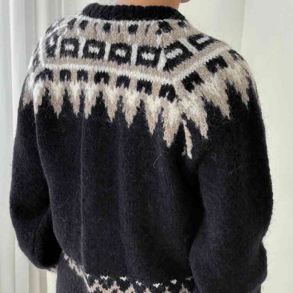 LBS Alpaca Cabin Cardigan - re - souL