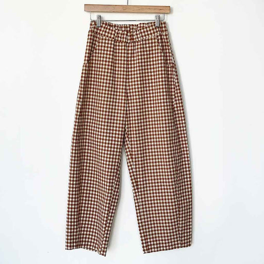 LBS Arc Pants - Cinnamon Gingham - re - souL