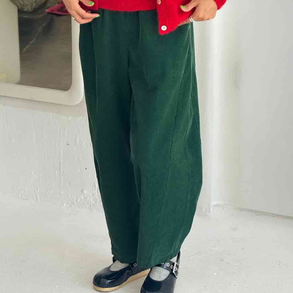 LBS Arc Pants - Green Corduroy - re - souL