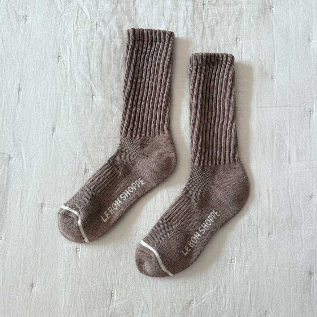 LBS Ballet Socks - Mocha Mousse - re - souL